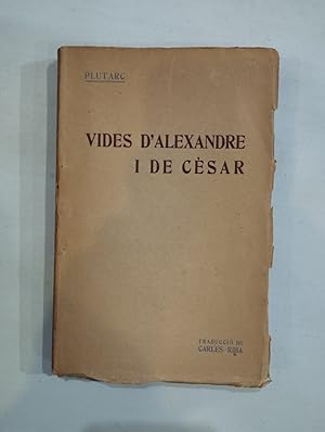 Imagen del vendedor de Vides d'Alexandre i de Csar a la venta por Saturnlia Llibreria