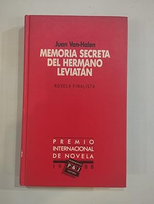 Image du vendeur pour Memoria secreta del hermano Leviatn mis en vente par Saturnlia Llibreria