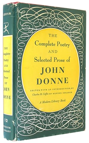 Image du vendeur pour The Complete Poetry and Selected Prose of John Donne. mis en vente par The Bookworm