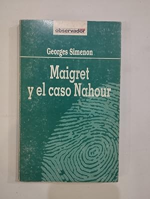 Imagen del vendedor de Maigret y el caso Nahour a la venta por Saturnlia Llibreria