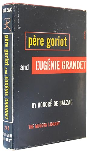 Seller image for Pere Goriot and Eugenie Grandet. for sale by The Bookworm