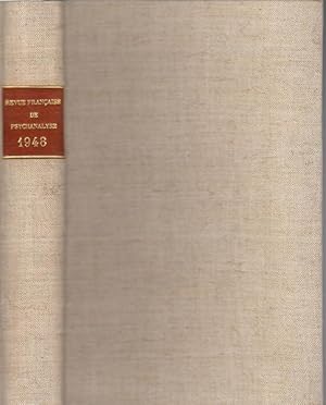 Seller image for Revue Franaise de psychanalyse Tome XII 1948 (prcieux exemplaire d'Henri Ey) for sale by LIBRAIRIE PIMLICO