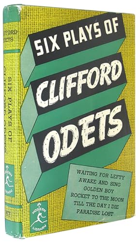 Seller image for Six Plays of Clifford Odets. for sale by The Bookworm