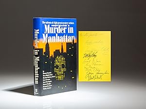 Bild des Verkufers fr Murder in Manhattan zum Verkauf von The First Edition Rare Books, LLC