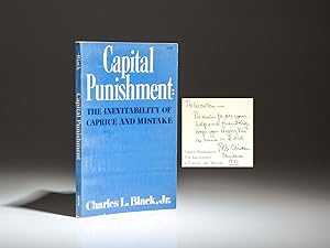 Bild des Verkufers fr Capital Punishment; The Inevitability of Caprice and Mistake zum Verkauf von The First Edition Rare Books, LLC