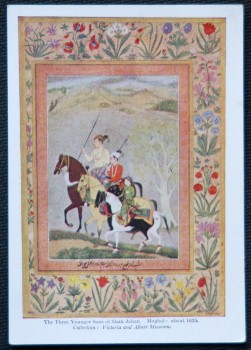 Shah Jahan Three Younger Sons Postcard