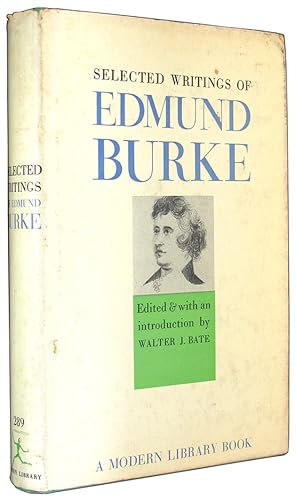 Seller image for Selected Writings of Edmund Burke. for sale by The Bookworm