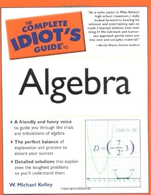 Bild des Verkufers fr The Complete Idiot's Guide to Algebra zum Verkauf von WeBuyBooks