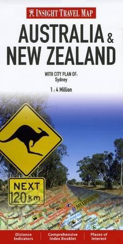 Bild des Verkufers fr Insight Travel Maps: Australia & New Zealand zum Verkauf von WeBuyBooks