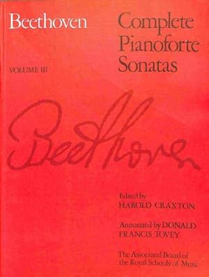 Seller image for Complete Pianoforte Sonatas, Volume III (Signature Series (ABRSM)) for sale by WeBuyBooks