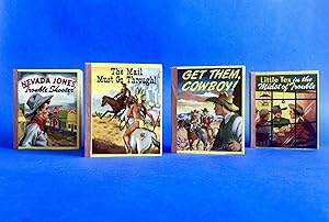 Immagine del venditore per Set of 4 Cowboy Stories venduto da Small Volume Books