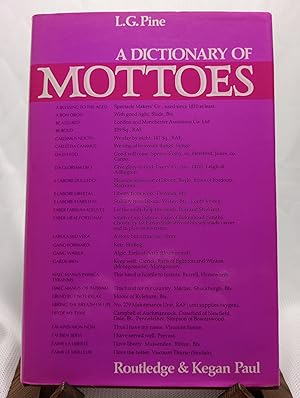 Seller image for Dictionary of Mottoes for sale by Hunter's Bookstore