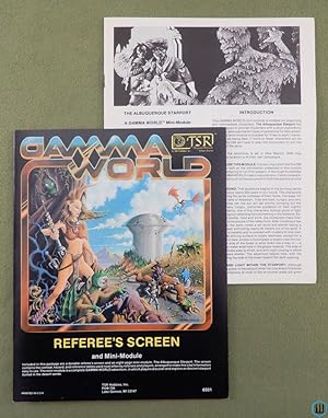 Immagine del venditore per Referee's Screen and Mini-Module (Gamma World RPG 1st edition) venduto da Wayne's Books