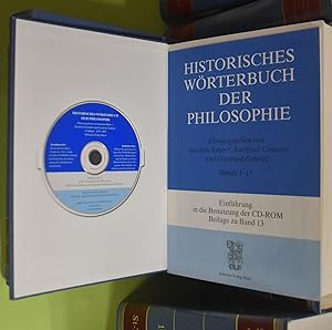 Historisches Wörterbuch der Philosophie hrsg. von Margarita Kranz in Verbindung mit Gottfried Gab...