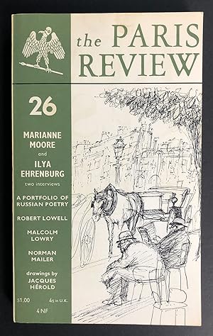Seller image for The Paris Review 26 (Summer-Fall 1961) - includes three poems by Malcolm Lowry for sale by Philip Smith, Bookseller