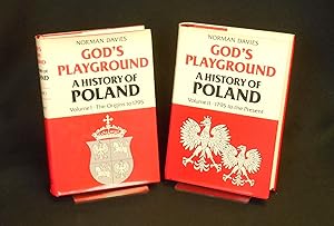 Seller image for God's Playground, A History of Poland; In Two Volumes: Volume I, The Origins to 1795; Volume II, 1795 to the Present for sale by Swan's Fine Books, ABAA, ILAB, IOBA