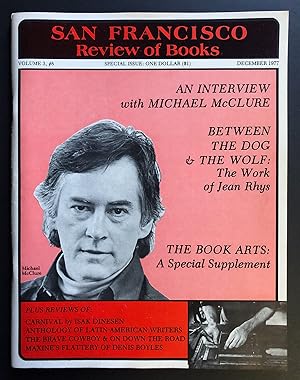 Bild des Verkufers fr San Francisco Review of Books, Volume 3, Number 8 (III; December 1977) zum Verkauf von Philip Smith, Bookseller