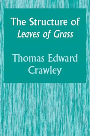 Bild des Verkufers fr Structure of Leaves of Grass zum Verkauf von GreatBookPrices