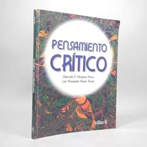 Imagen del vendedor de Pensamiento Crtico M Hinojosa F Reyes Editorial Trillas Bk1 a la venta por Libros librones libritos y librazos