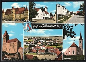 Ansichtskarte Altenstadt / Vohenstrauss, Friedrichsburg, Waldau, Fahrenberg, Ortsansicht