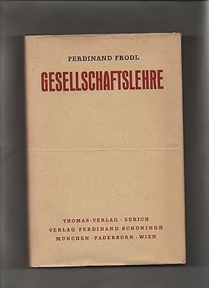 Seller image for Gesellschaftslehre. for sale by Kunsthandlung Rainer Kirchner