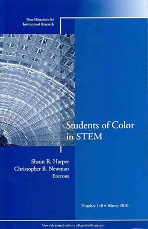 Seller image for Students of Color in STEM for sale by GreatBookPrices