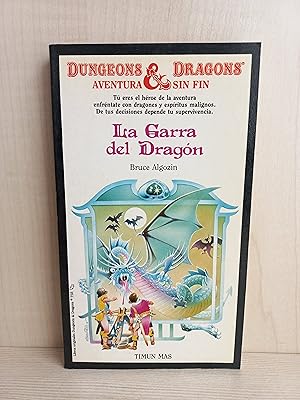 Immagine del venditore per La garra del dragn. Bruce Algozin. Timun Mas, Dungeons and Dragons, 1986. Ilustrado. venduto da Bibliomania