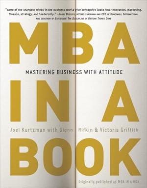 Seller image for MBA in a Box : Mastering Business With Attitude for sale by GreatBookPrices
