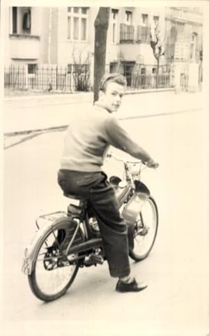 Foto Radfahrer, Portrait, Fahrrad, Straße