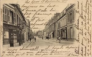 Ansichtskarte / Postkarte Laigle L'Aigle Orne, Rue de la Gare