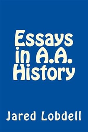 Immagine del venditore per Essays in A.a. History venduto da GreatBookPrices