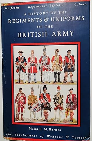 Imagen del vendedor de A history of the Regiments & Uniforms of the British Army a la venta por Invito alla Lettura