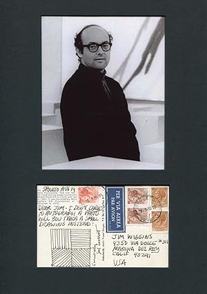 Solomon "Sol" LeWitt Autograph | signed sketches / art