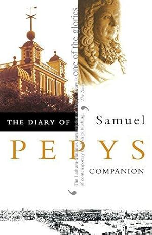Seller image for The Diary of Samuel Pepys: Volume X - Companion: 10 for sale by WeBuyBooks 2