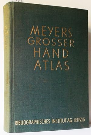 Imagen del vendedor de Meyers Grosser Handatlas a la venta por Antiquariat Zinnober