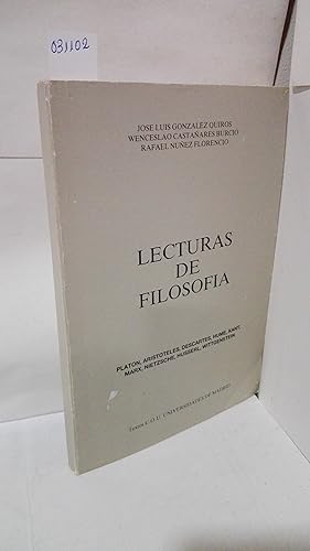 Seller image for LECTURAS DE FILOSOFIA for sale by LIBRERIA  SANZ