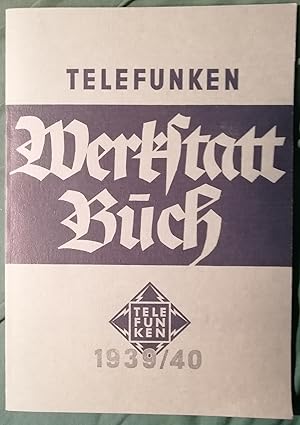 Werkstatt Buch Telefunken 1939/40
