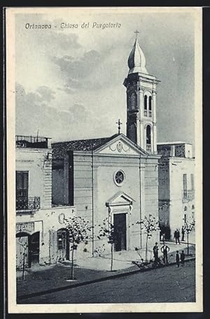 Cartolina Orta nova, Chiesa del Purgatorio