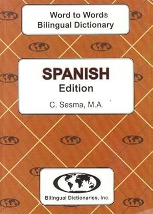 Bild des Verkufers fr English-Spanish & Spanish-English Word-to-Word Dictionary zum Verkauf von WeBuyBooks