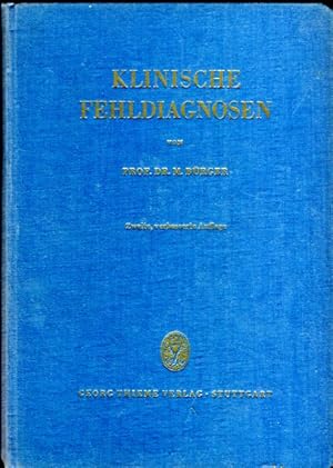 Klinische Fehldiagnosen - zweite, verbesserte Auflage von 1954