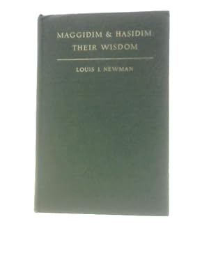 Bild des Verkufers fr Maggidim & Hasidim: Their Wisdom zum Verkauf von World of Rare Books