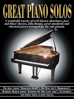 Image du vendeur pour Great Piano Solos mis en vente par WeBuyBooks