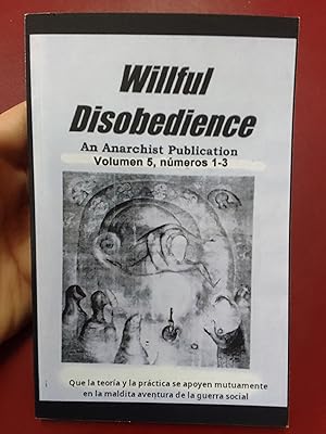 Willful Disobedience. Volumen 5. Núm 1-3