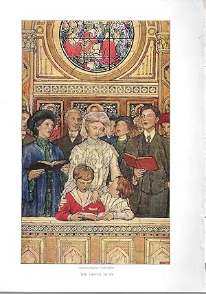 Seller image for The Easter Hymn, Color Illustration for sale by Legacy Books II