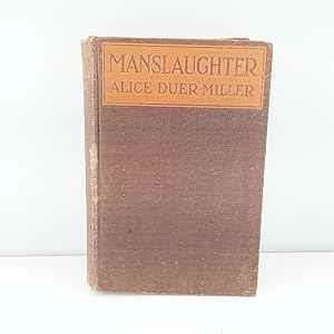 Imagen del vendedor de Manslaughter a la venta por Cat On The Shelf
