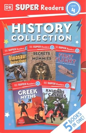 Seller image for History Collection : Secrets of the Mummies / Knights and Castles / Greek Myths / First Flight / Dinosaur Detectives for sale by GreatBookPricesUK