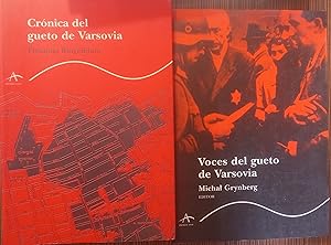 Image du vendeur pour CRNICA DEL GUETO DE VARSOVIA + VOCES DEL GUETO DE VARSOVIA mis en vente par Libros Dickens