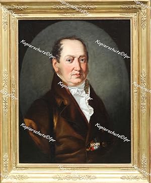 Bild des Verkufers fr Knig Max I. Joseph" hochwertiges Faksimile in Gicledruck mit weiem Rand auf 250g Schwarzwaldmhle Kunstdruck-Karton (30x21cm) nach einem um 1815 entstandenen Gemlde zum Verkauf von Kunsthandel & Antiquariat Magister Ru