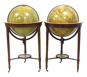 Cruchley's new terrestrial globe from the most recent and best authorities, exhibiting the discov...