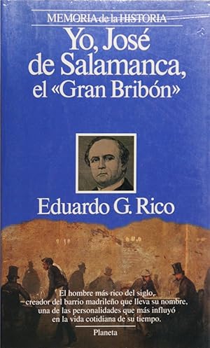 Imagen del vendedor de Yo, Jos de Salamanca, el "Gran bribn" a la venta por Librera Alonso Quijano